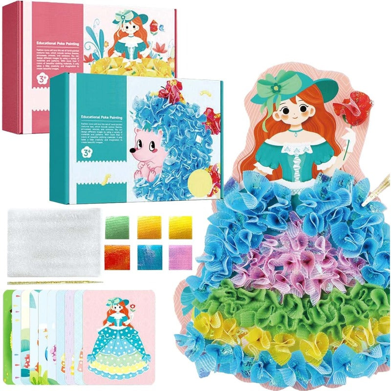Create Magical 3D Fabric Art